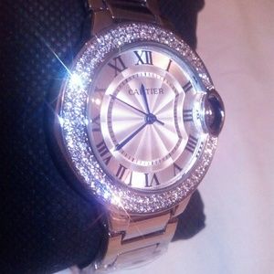 Cartier watch stainless steel